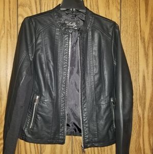 Sebby Collection faux leather jacket